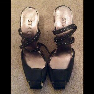 Brand New Staccato Cut Out Wrap Heels